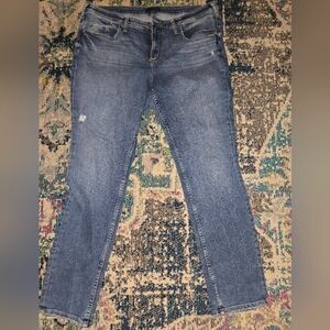 Silver Beau Jeans 34 W /28.5 L